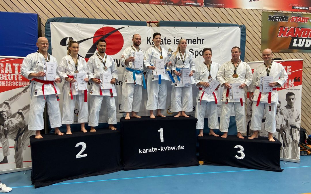 Masterteam des PSV Mannheim kehrt mit Gold und Bronze von der Landesmeisterschaft Baden-Württemberg zurück